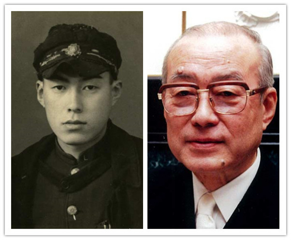 Khoken Tsuchiya, a Janpanese lawyer. As a young man, Tsuchiya served in Japan's Imperial Navy during the World War II.