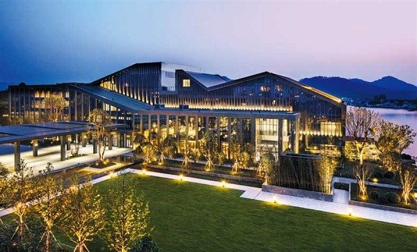 The newly opened Hilton Ningbo Dongqian Lake Resort