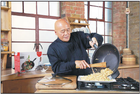 Veteran celebrity TV chef Ken Hom said attitudes toward Chinese food have changed enormously.Provided To China Daily