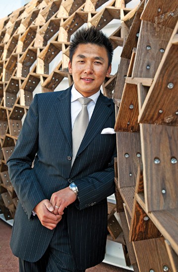 Chun Qing Li, founder of China Britain International Design Week. (Photo/China Daily)