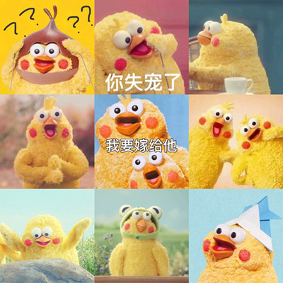 These pictures show nine popular emojis from the Poinko Brothers. (Photo provided to chinadaily.com.cn)