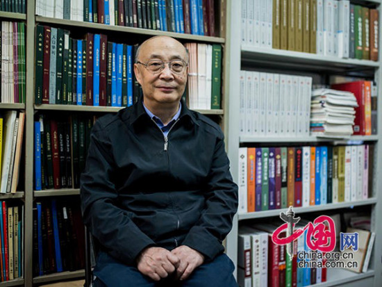 Zhai Zhenwu, vice chairman of China Population Association and professor of sociology and population studies at Renmin University of China. (Photo: China.org.cn/Zheng Ling) 