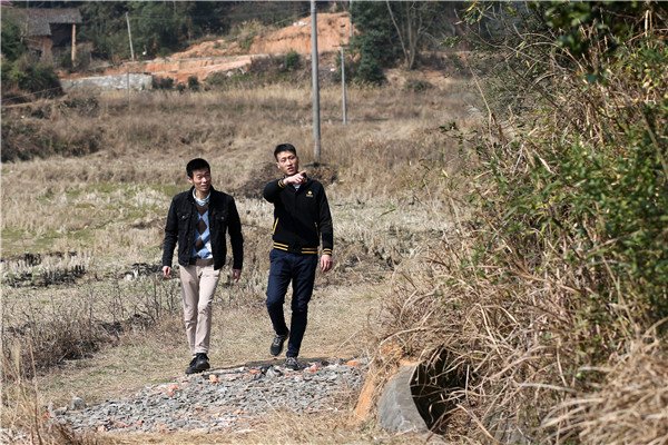 Baiyun village is where Qin Yuefei works and lives. (Photo by Wang Zhuangfei/China Daily)