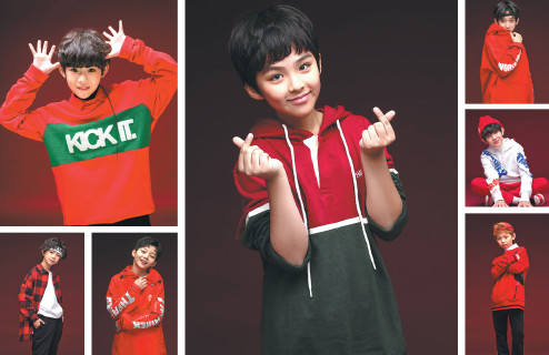 The singing and dancing group YHBOYS consists of five boys, aged from 10 to 13. They now have more than 27,000 followers on Sina Weibo. (Photos provided to China Daily)