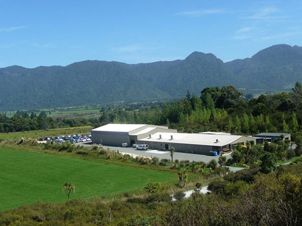 The headquarters of Healthpost in Collingwood in Golden Bay on New Zealand's South Island.(Photo provided to chinadaily.com.cn)