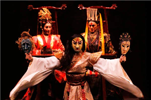 Kingdom of Desire is the signature production by Taiwan's Contemporary Legend Theatre. Photos provided to China Daily
