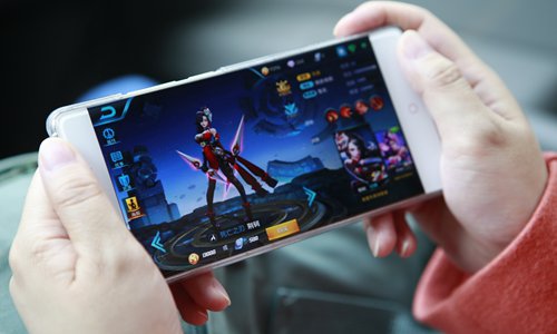 The controversial hero Jing Ke in King of Glory (Photo: Li Hao/GT)