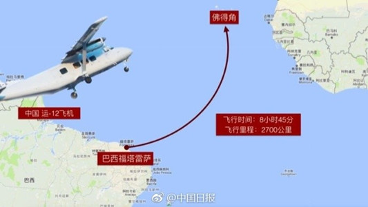 A young Chinese couple has flown a domestic plane across the Atlantic. (Photo/Chinadaily)