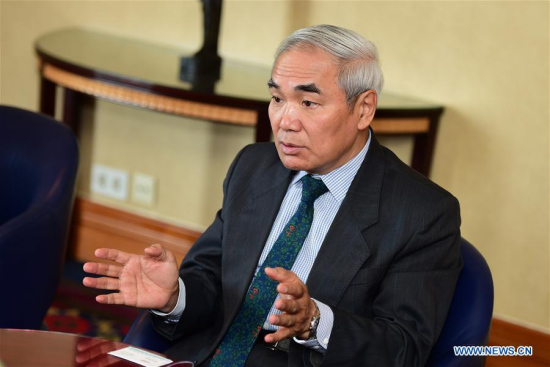 China's special envoy to Syria, Xie Xiaoyan, says that the only way out for Syrians is through political settlement with peace negotiations. (Xinhua/Zhao Dingzhe)