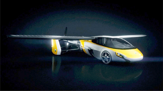 The worlds first commercially available flying car debuted at a car expo in Monaco last Thursday. (Photo/CGTN)