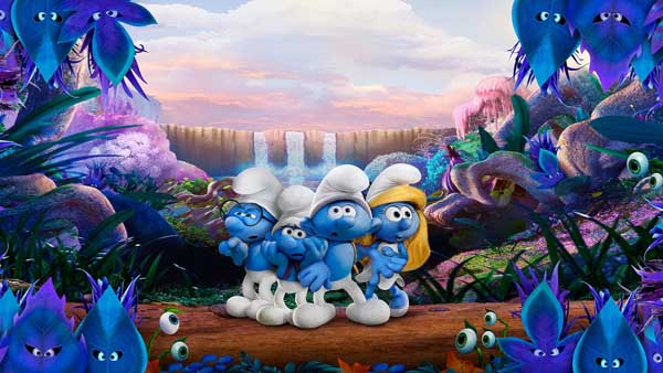 The new animated feature Smurf: The Lost Village, a reboot of the Smurf franchise, has brought the blue-skin humanoids back to the big screen. Provided To China Daily