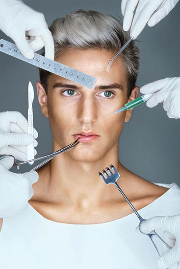 Long seen as an anti-ageing treatment for women, more and more men are giving Botox - err, Brotox - a shot. (Photo provided to China Daily)