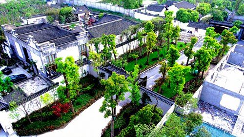 A panoramic view of Nanyuan Garden