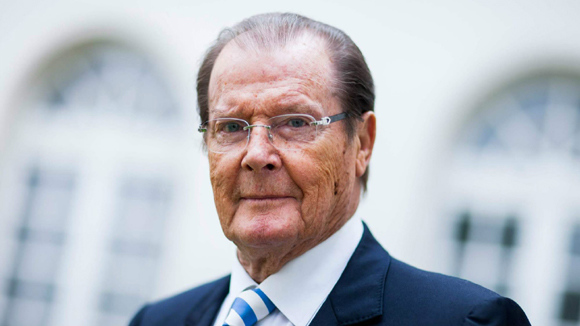 Roger Moore. (File phtoo/CGTN)