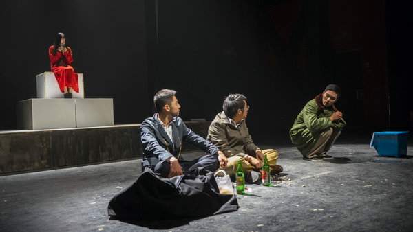 Playground, directed by Cui Hao, is performed by students from Peking University. (Photo provided to China Daily)