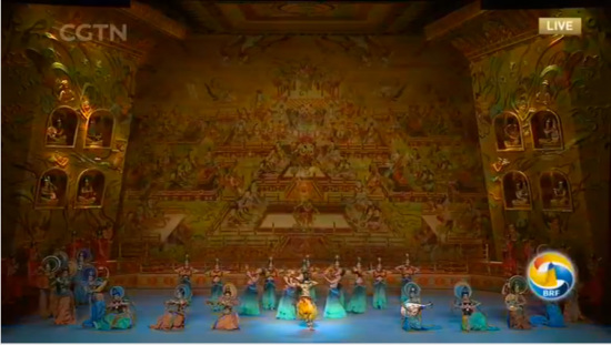 Millennial Road gala. /CGTN Photo Millennial Road gala. /CGTN Photo