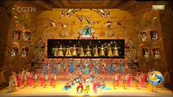 Millennial Road gala. (Photo/CGTN) Millennial Road gala. (Photo/CGTN)