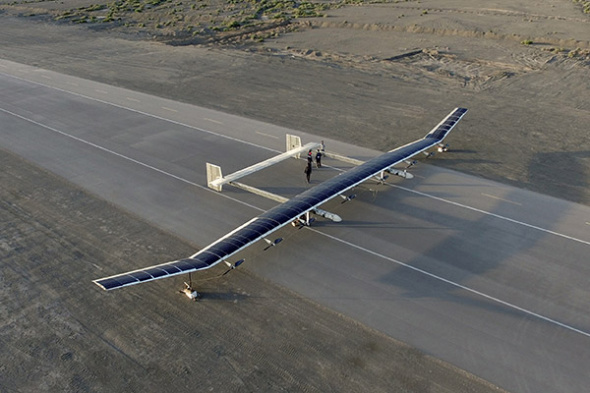 The Caihong drone flew over 20,000 meters high. (Photo provided to China Daily)