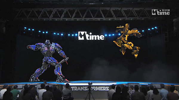Mtime announced to team up American toy-maker Hasbro to boost Transformers popularity in China (Photo provided to China Daily)
