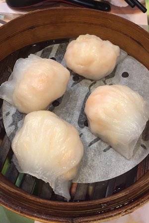 Shrimp dumplings (Photo: Xu Liuliu/GT)