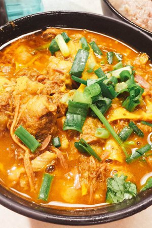 Curry beef noodle soup (Photo: Xu Liuliu/GT)
