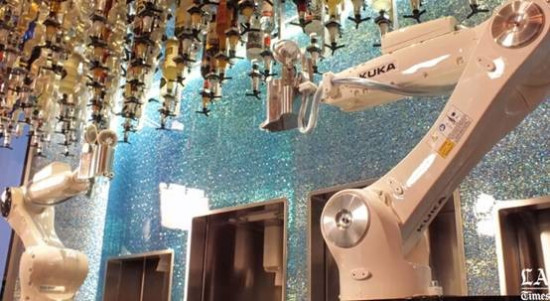 Tipsy Robot is claimed to be the world's first land-based bar to deploy robotic bartenders.