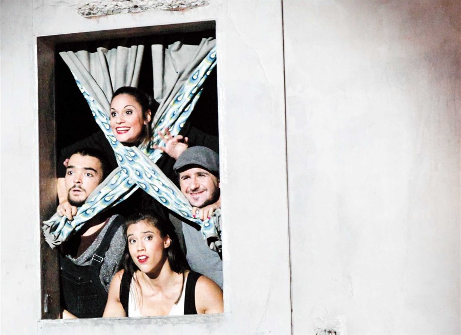 Artists delve back into past to create theatrical extravaganza