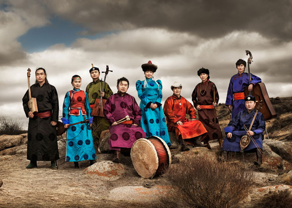 Anda Union, a band from north China's Inner Mongolia Autonomous Region. Photo/People.cn