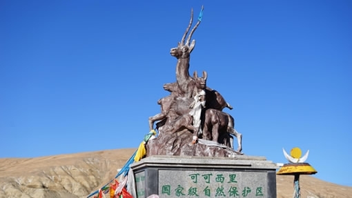 Hoh Xil National Nature Reserve in northwest China's Qinghai Province. (Photo/CGTN)