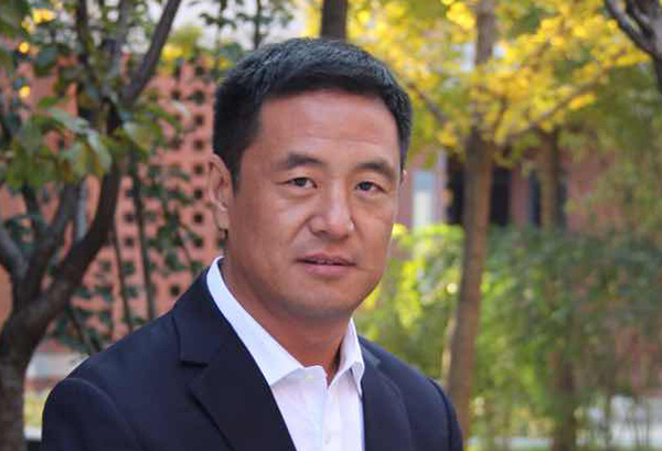 Shi Weijie, chairman of sewage treatment company ShenmeiCheme Technology Company Limited.(Photo provided to chinadaily.com.cn)