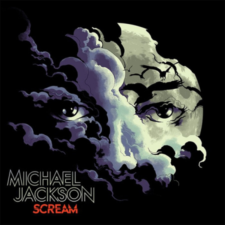 The cover art of Michael Jackson's new compilation album Scream (Photo/China.org.cn)