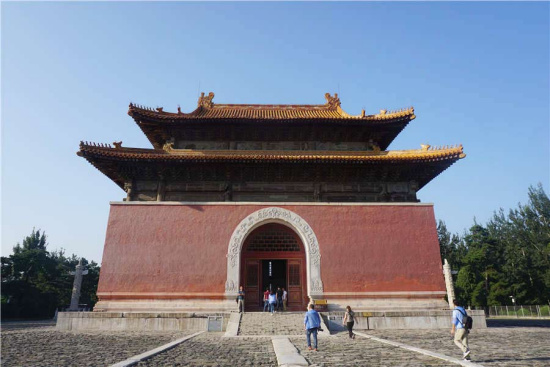 The Western Qing Tombs in Yixian county, Baoding city, Hebei province, on Sept 6. [Photo by Bi Nan/chinadaily.com.cn]