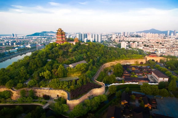 City wall in Nanjing city, Jiangsu Province (Photo via official website of Nanjing City Wall)