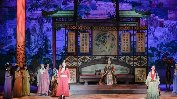 A still from A Dream of Red Mansions. (Photo/Xinhua)