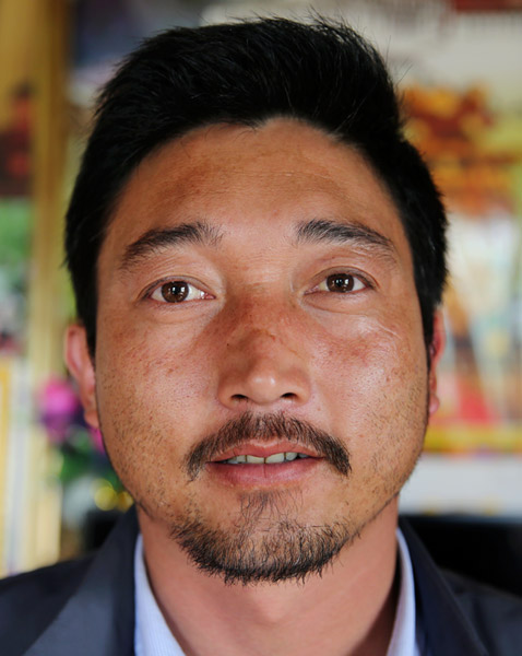 Nyima Tsering, local resident (Photo/China Daily)