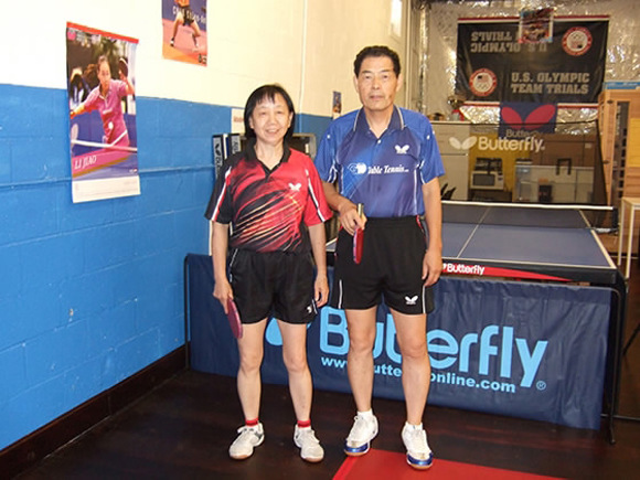 Charlene Liu (L) and Duan Changping. (Photo provided to CGTN)