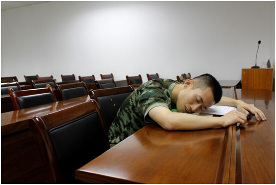 Zhou Hang, 22, from Siyang, Jiangsu province .Photochinadaily.com.cn/Yan Dongjie)