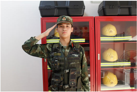 Sun Zhen, 22, from Muyang, Jiangsu province .Photochinadaily.com.cn/Yan Dongjie)