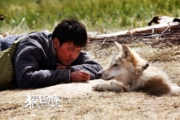 The coproduction Wolf Totem. (Photo provided to China Daily)