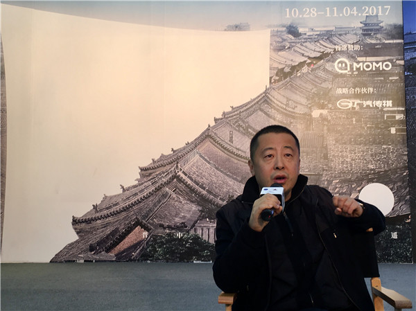 Jia Zhangke, director. (Photo by Wang Kaihao/China Daily)