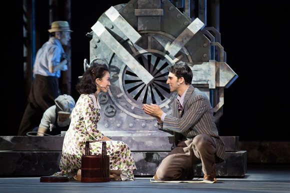 A still from the musical Jews in Shanghai. (Photo/shine.cn)