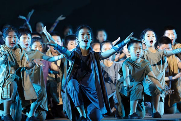 English musical Silk ... The Eternal Road premieres in Beijing on Nov 1. (Photo by Zou Hong/China Daily)