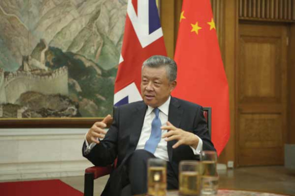 China's Ambassador to the UK Liu Xiaoming. (Photo/China Daily)