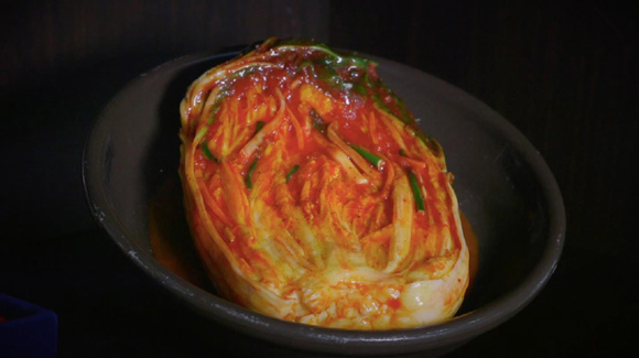 Kimchi, a Korean food staple, has become an export business for China. (Photo/CGTN) 
