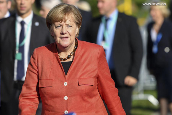 German ChancellorAngela Merkel (Xinhua file photo)