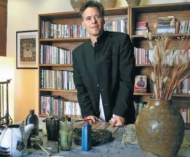 Brian Linden at his office in the Linden Center in Xizhou, Yunnan province. Provided to China Daily