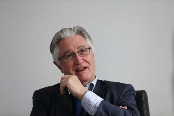 Wray Armstrong, Canadian classical music impresario.��Photo by Wang Jing/China Daily��