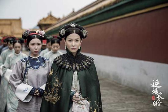 tory of Yanxi Palace is set in the reign of 18th century Emperor Qianlong and chronicles the rise of a royal maid to be the ruler's most-loved concubine.[Photo provided to China Daily]