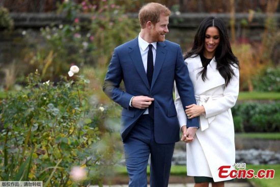 British royal family confirmed Monday that Prince Harry has already been engaged with his girlfriend Meghan Markle earlier this month in London. (Photo/Agencies)