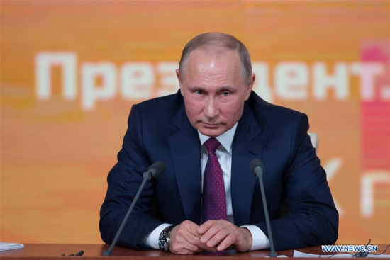 Russian President Vladimir Putin (Xinhua file photo)
